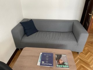 Sofá 2 plazas Ikea KLIPPAN Vissle gris