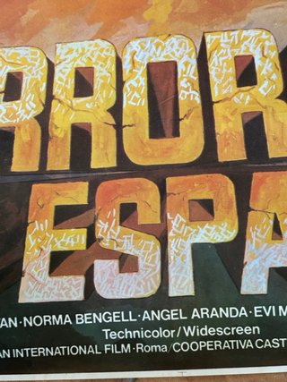 Cartel de película Terror en el Espacio