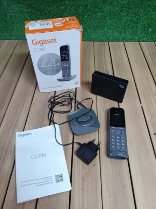 Gigaset CL390 Teléfono Fijo Inalámbrico Gris