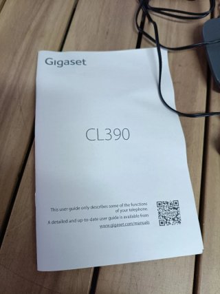 Gigaset CL390 Teléfono Fijo Inalámbrico Gris