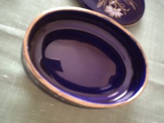 Scatola Portagioie Porcellana stile sevres