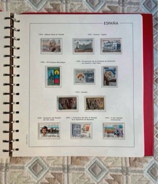 Álbum Sellos España Edifil 1975-1983
