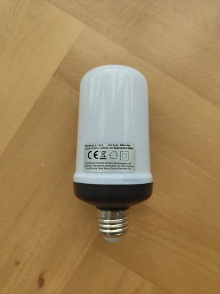 Lampadina LED Effetto Fiamma di Fuoco