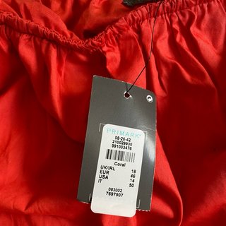 Blusa coral Primark talla 46