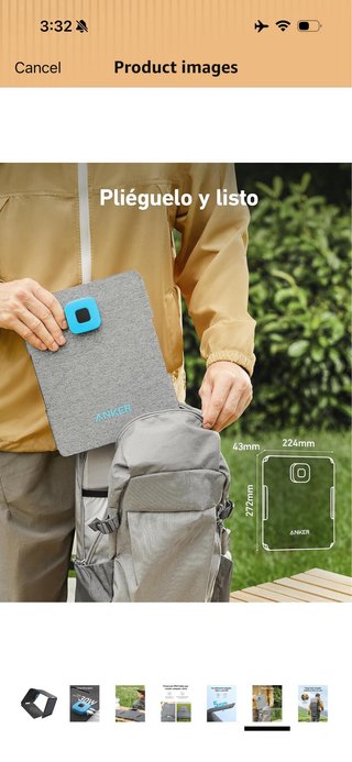 Anker Solix PS30 Portable Solar Panel Solar Panel