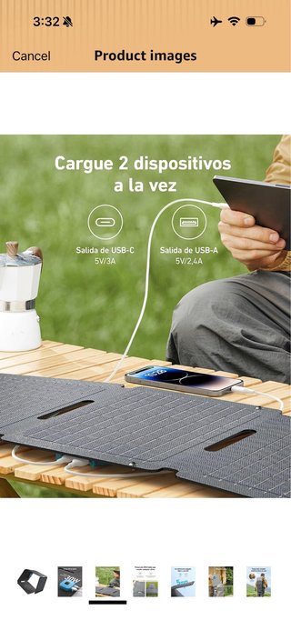 Anker Solix PS30 Portable Solar Panel Solar Panel