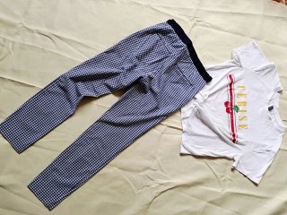 Coordinato pantalone Zara e t-shirt