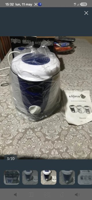 Freidora eléctrica Kooper, perfecta para preparar