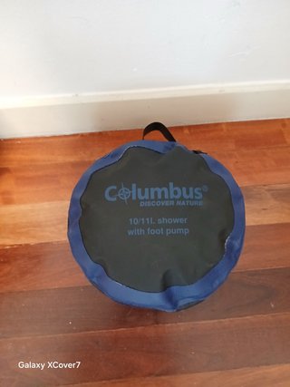 Ducha portátil camping Columbus 11L