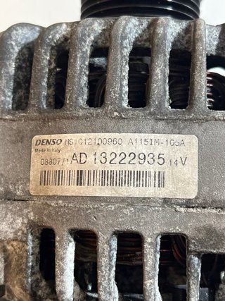 Alternador Opel AD13222935