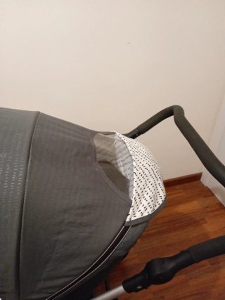 Cochecito bebé chipolino fama 3 en 1 color gris