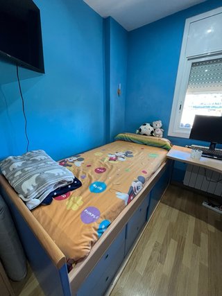 pack armario + cama individual + escritorio