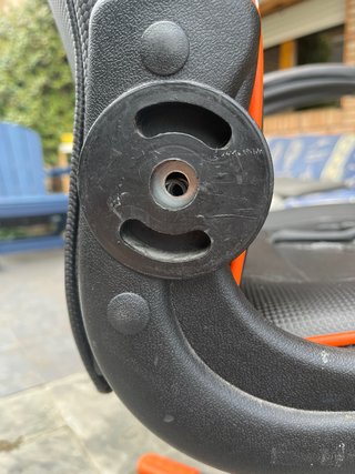 Silla Gaming Drift Negra y Naranja