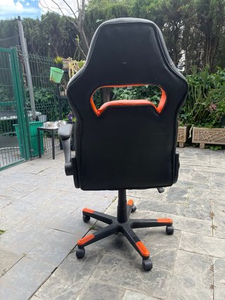 Silla Gaming Drift Negra y Naranja