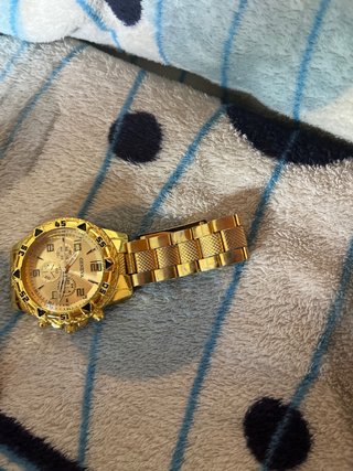 Reloj Dorado Hombre