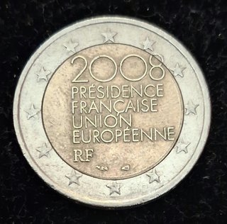 Moneda conmemorativa 2€ Francia 2008