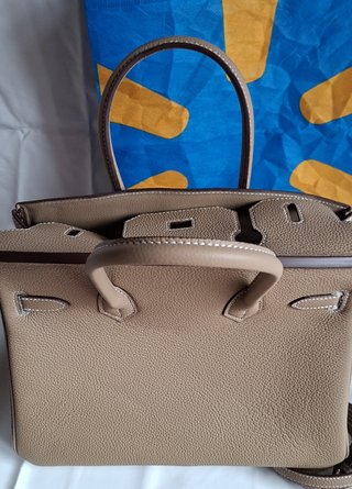 Borsa Kamugo Taupe 30cm Pelle Dupe Walmart USA