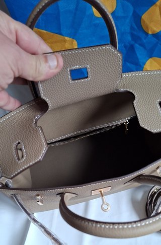 Borsa Kamugo Taupe 30cm Pelle Dupe Walmart USA