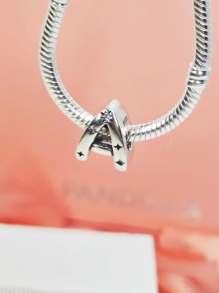 Charm Letra A Plata S925 para pulseras pandora