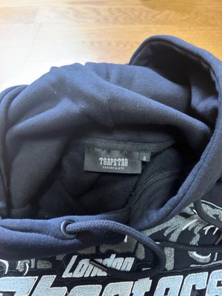 Chándal Trapstar Negro y Turquesa