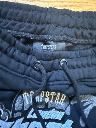 Chándal Trapstar Negro y Turquesa