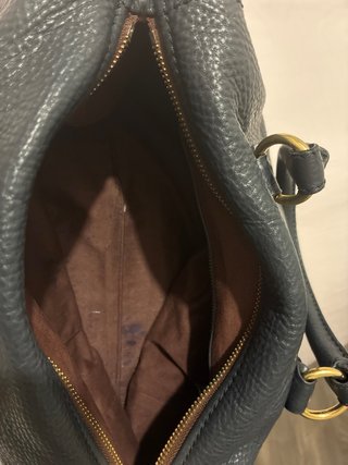 Bolso Bimba y Lola Piel Azul Marino