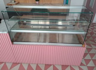 Vitrina refrigerada expositora madera