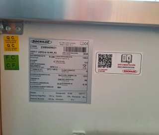Vitrina refrigerada expositora madera