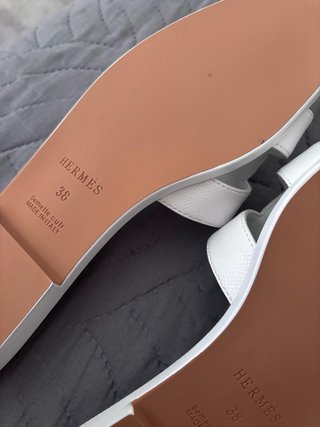 Sandali Bianchi Hermès
