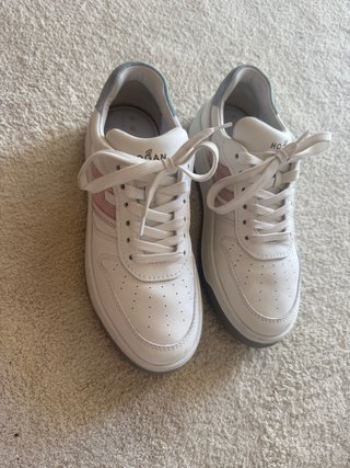 Sneakers Hogan Bianche e Rosa