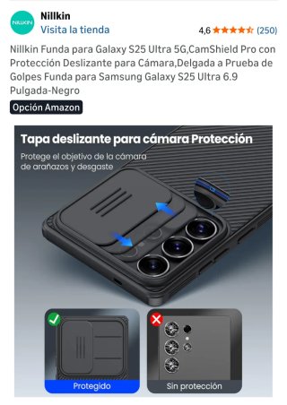 Nillkin CamshieldPro Custodia per Samsung S25Ultra