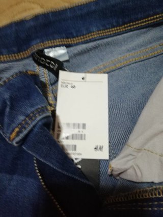 Vaqueros Mujer H&M  Con etiqueta