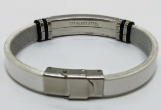 Pulsera Cuero y Ámbar Báltico