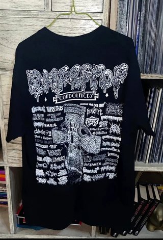 ROMPETROP CAMISETA TALLA L GRINDCORE