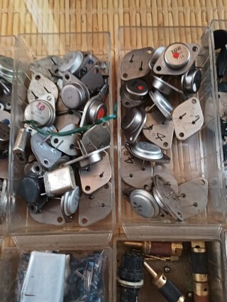 Lotto Transistor Componenti Elettronici
