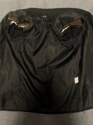 Oodji Americana negra talla 36 S