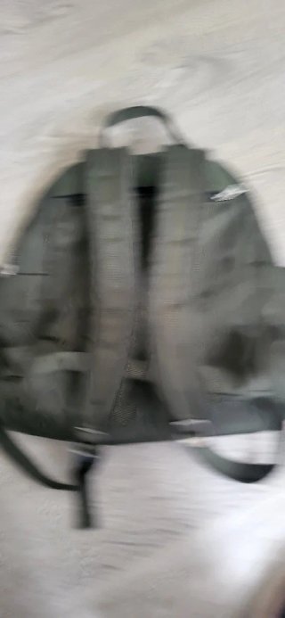 Mochila verde militar