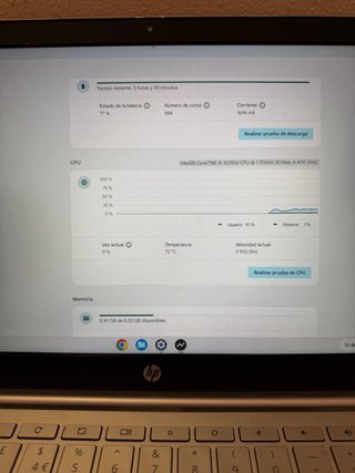 Portátil HP i5