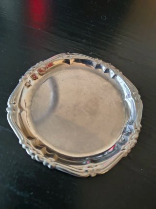 Set 17 Sottobicchieri Vintage Barocco Argento