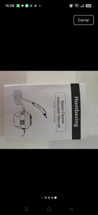 Limpiador a vapor HOMBASING