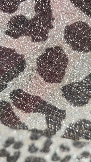 Camiseta Noc Lame Plateado Animal Print