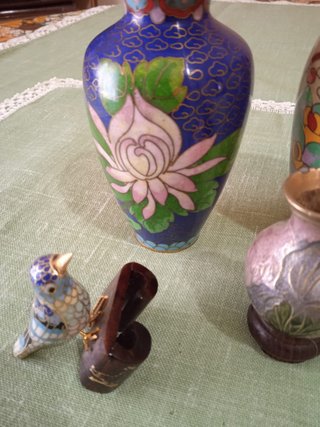 Porcellana cloisonné  vintage