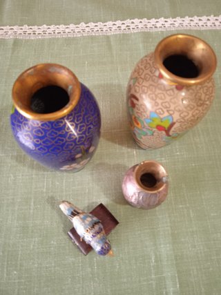 Porcellana cloisonné  vintage