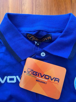 Polo Givova Blu Originale