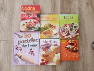 Pack 6 libros cocina