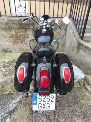 Moto Custom Daelim Start Negra