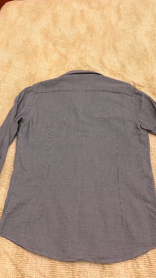 Camisa Dutty Azul y Blanca