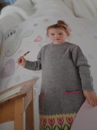Revista francesa de labores de punto para bebés pu