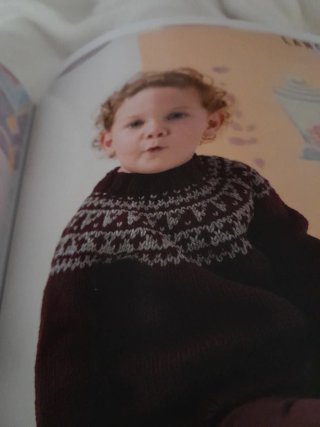 Revista francesa de labores de punto para bebés pu