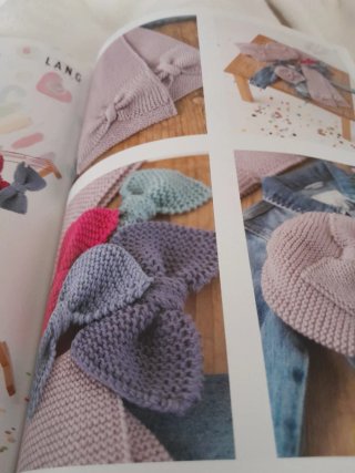 Revista francesa de labores de punto para bebés pu